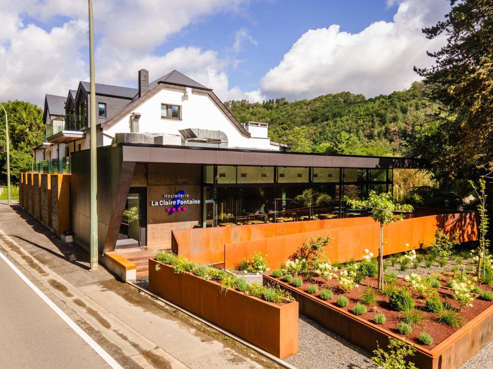 Hostellerie La Claire Fontaine, Logis Hotels & Spa La-Roche-en-Ardenne Exterior foto