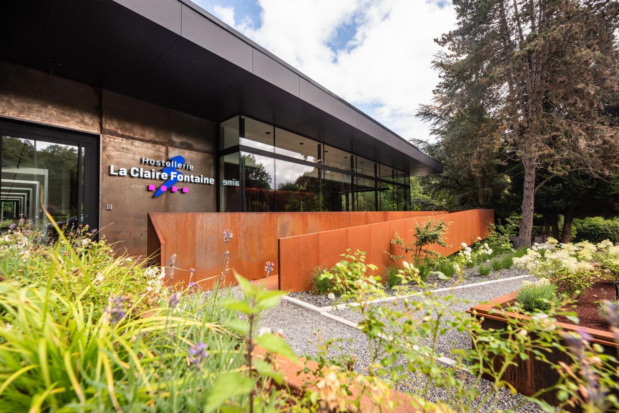 Hostellerie La Claire Fontaine, Logis Hotels & Spa La-Roche-en-Ardenne Exterior foto